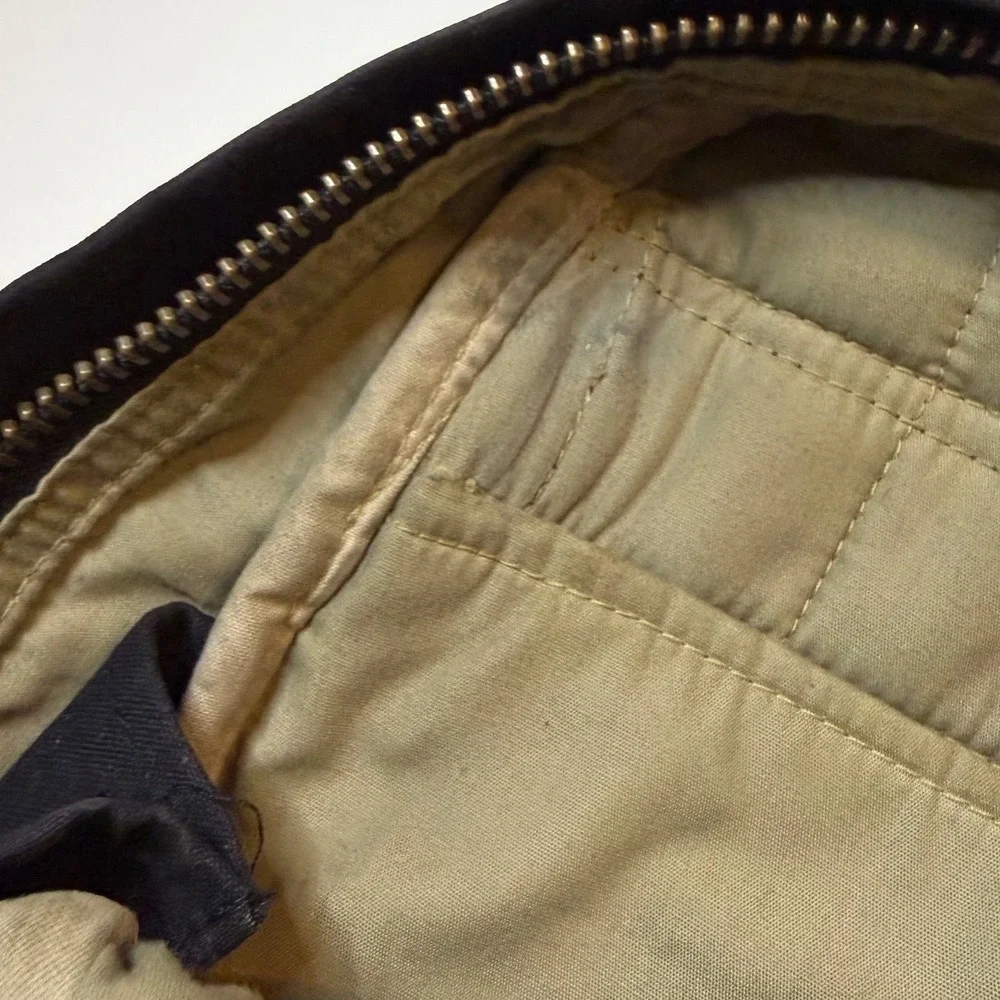 Vintage Filson Journeyman Backpack BLK Tin Cloth Canvas Laptop USA Made Bag Rare